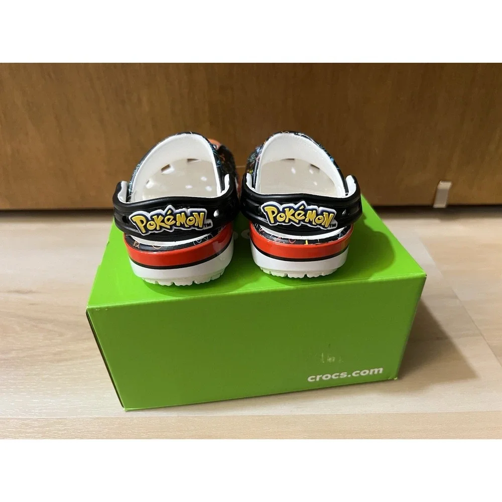 NWT Pokémon Toddler Crocs Size C4 Slip On Shoes Pokemon Pikachu